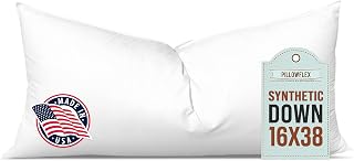 Pillowflex Synthetic Down Pillow Insert 16x38 in - Karate Chop Pillow