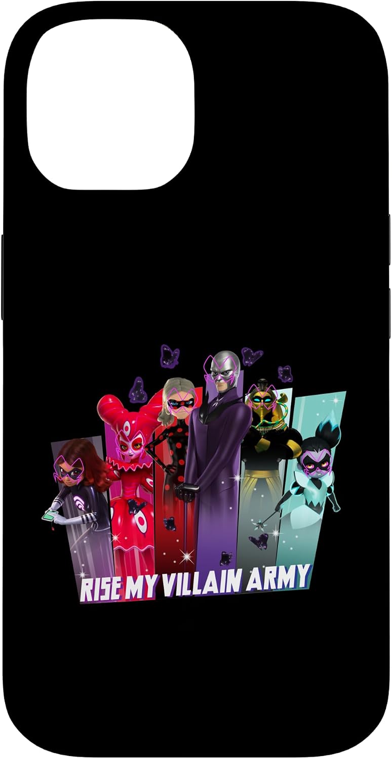 Miraculous Ladybug Hawk Moth Rise of a Villain Army Case for iPhone 17