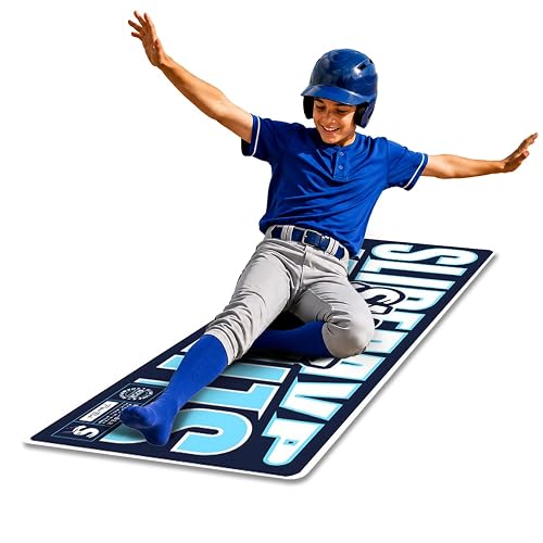 Baseball & Softball Sliding Mat Training Aid, Portable Baserunning Practice