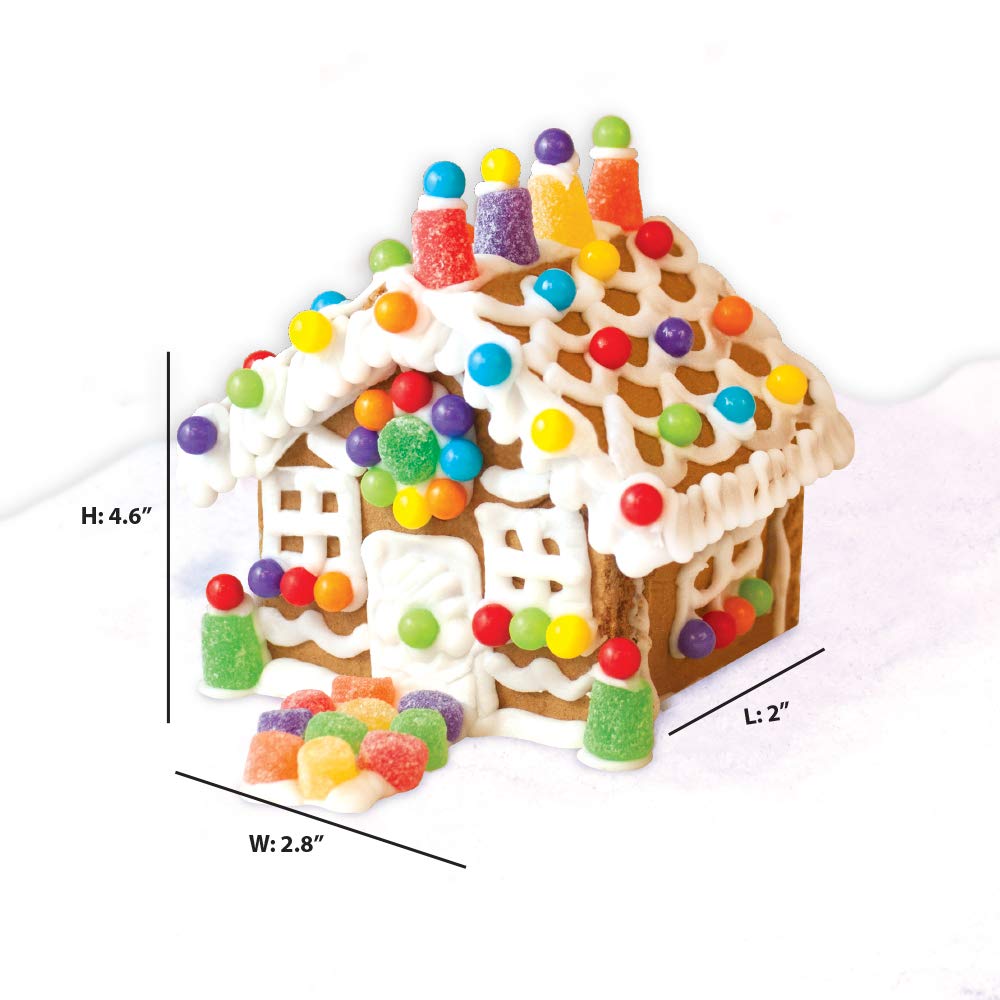 Mini Elf on the Shelf Gingerbread House Kit by Cookies United