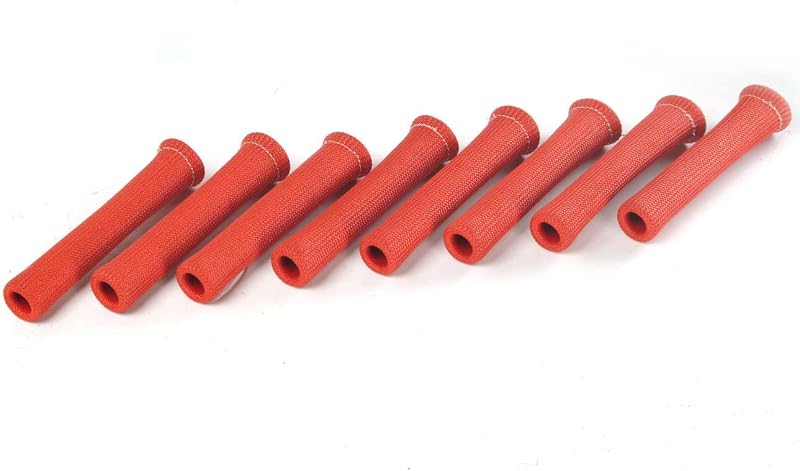 Protetor de cachimbo de vela Design Engineering Protect-A-Boots vermelho 15,24 cm – 1 unidade