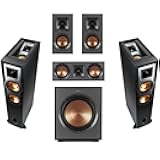 Reference R-26FA 5.1 Home Theater Pack, Brushed Black Polymer Veneer