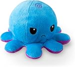 TeeTurtle | L'Octopus Plushie original réversible Design breveté de Fidget sensoriel pour le soulagement du stress de Glow in The Dark de montrer votre humeur sans dire un mot!