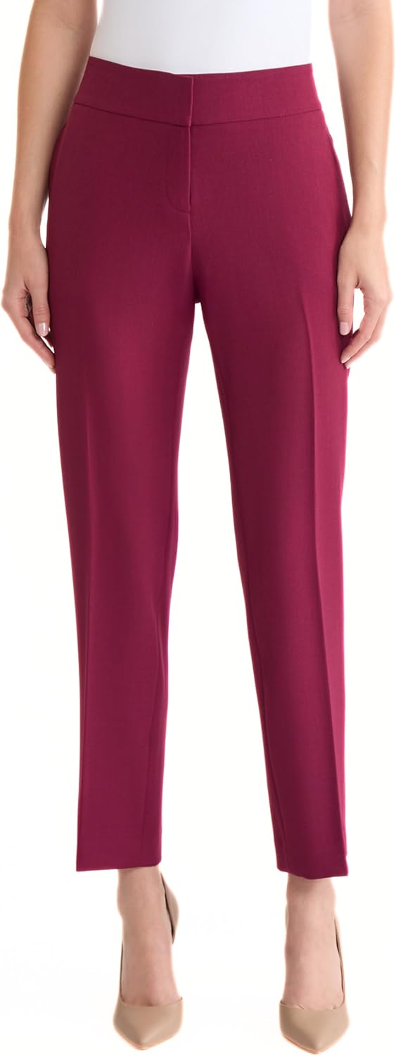 Kasper Women's Stretch Slim Leg Pant
