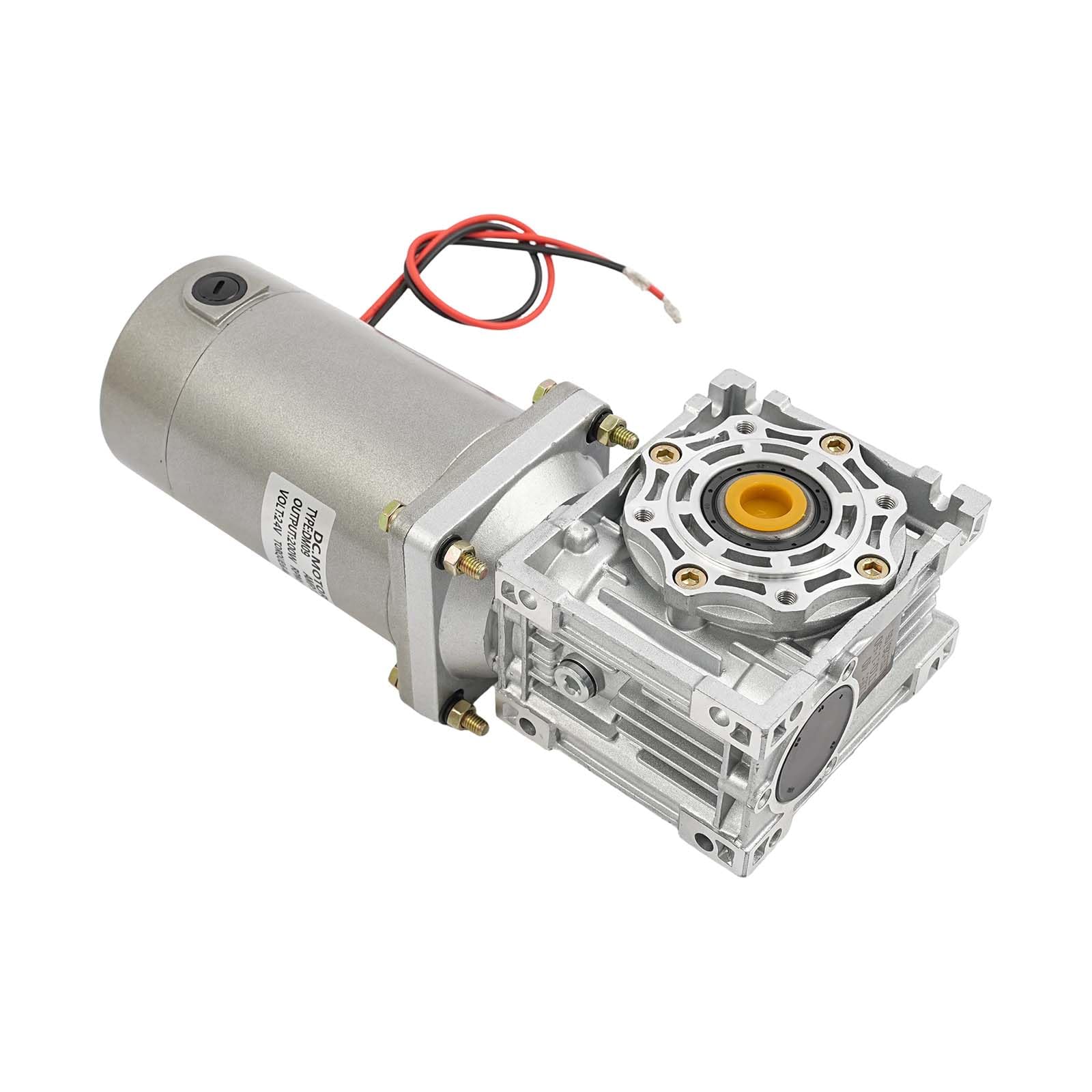 Motor de engranaje CC 24 V, 200 W, 50 K, RV40, regulación de velocidad