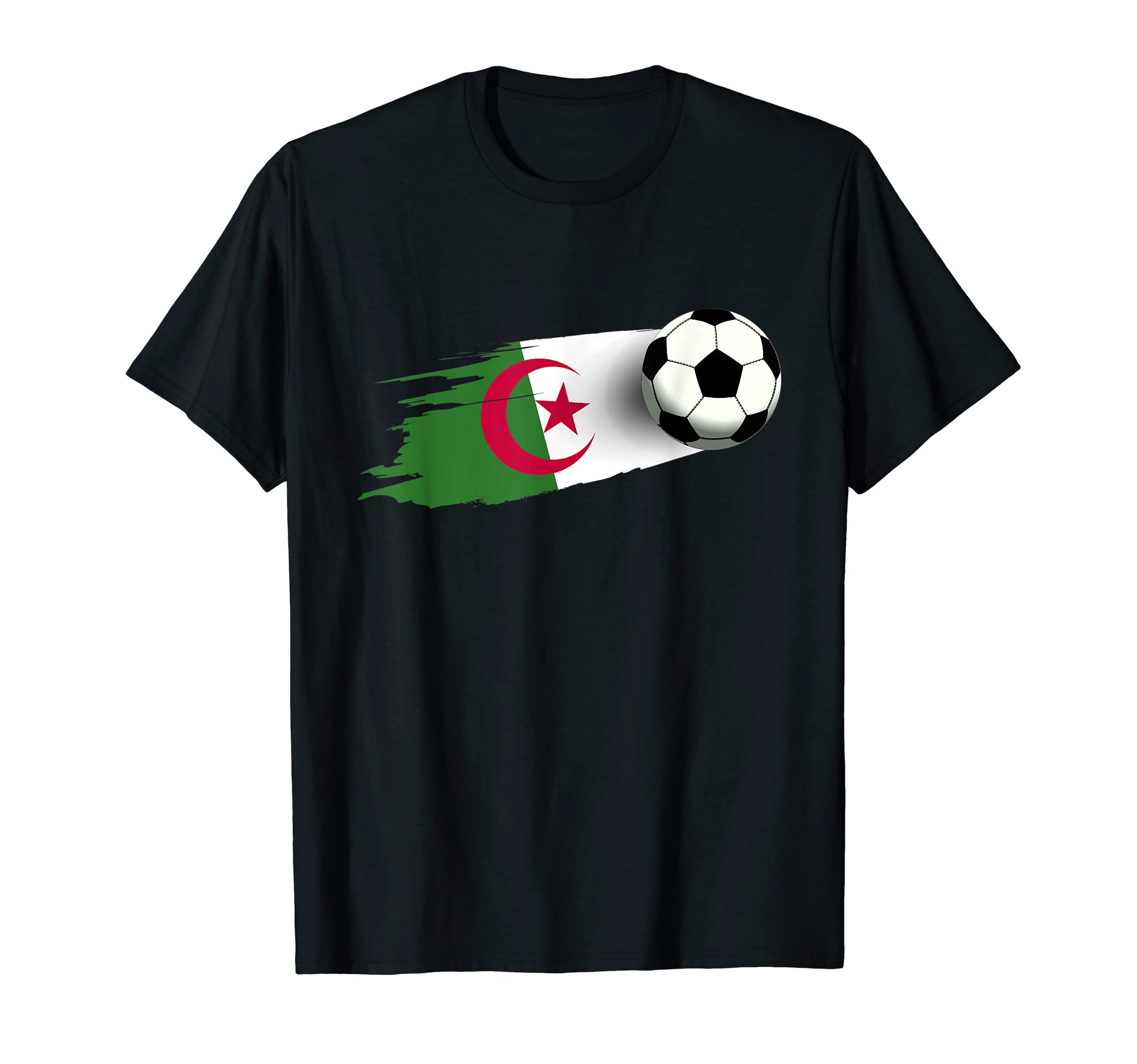 Algeria Flag Football Algerian JerseyAlgeria Flag Jersey Algerian Soccer Team Algerian T-Shirt