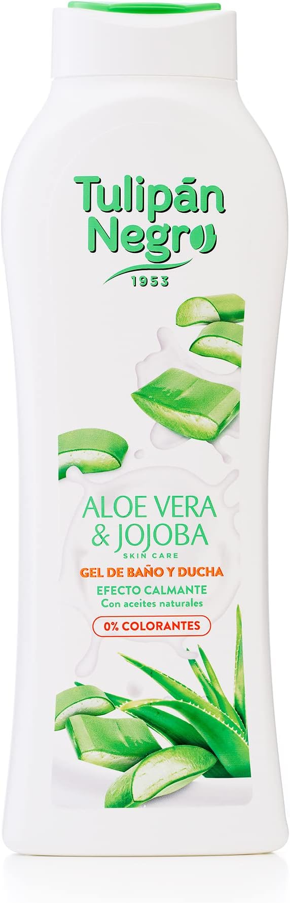 TULIPAN NEGROBlack Tulip Bath Aloe Vera Gel, Soothing Effect, 720 ml