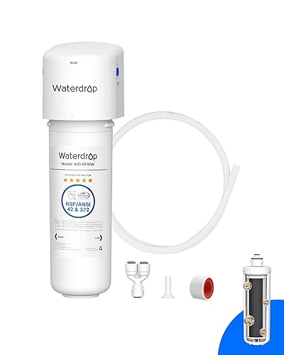 Miniatura 1 de Waterdrop Filtro de agua 10UE para debajo del fregadero para sistema dispensador instantáneo de agua fría y caliente, reduce PFAS, PFOAPFOS, plomo,