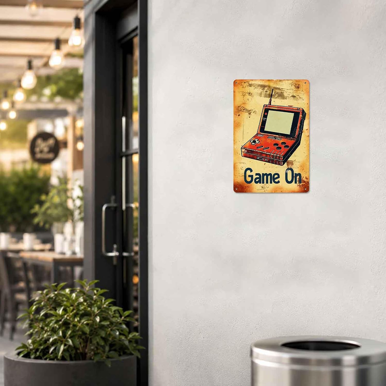 Handheld Game Metal Sign 8 x 12 Inch image 4