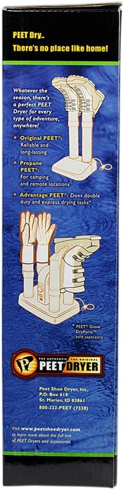 PEET, GO! Portable 2-Shoe Electric Dryer with Vehicle Power Adapter : Clothing, Shoes & Jewelry