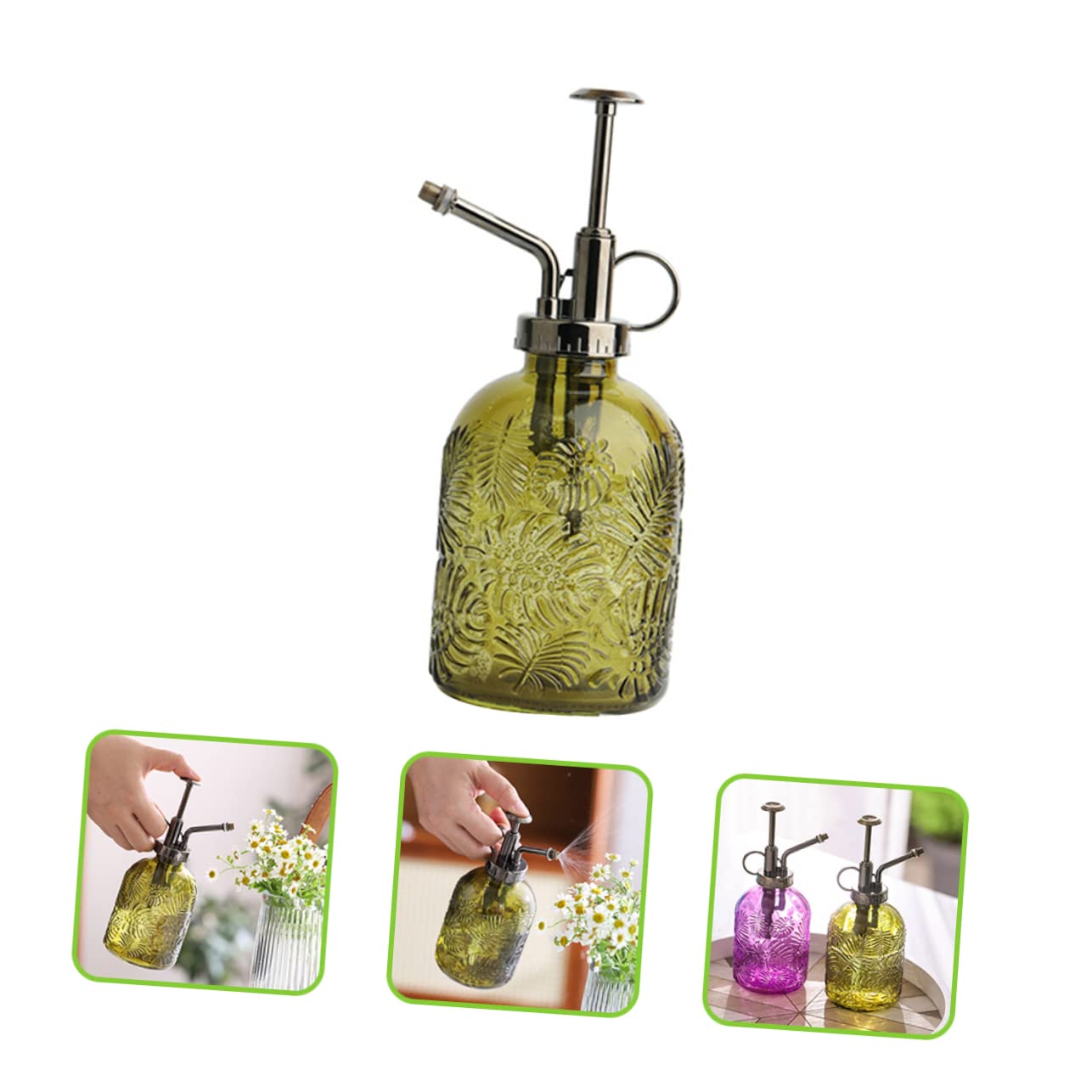 Pulvérisateur Eau Pour Plantes 2L – Vaporisateur Manuel Léger – Pour Plantes D’intérieur Et Petits Jardins