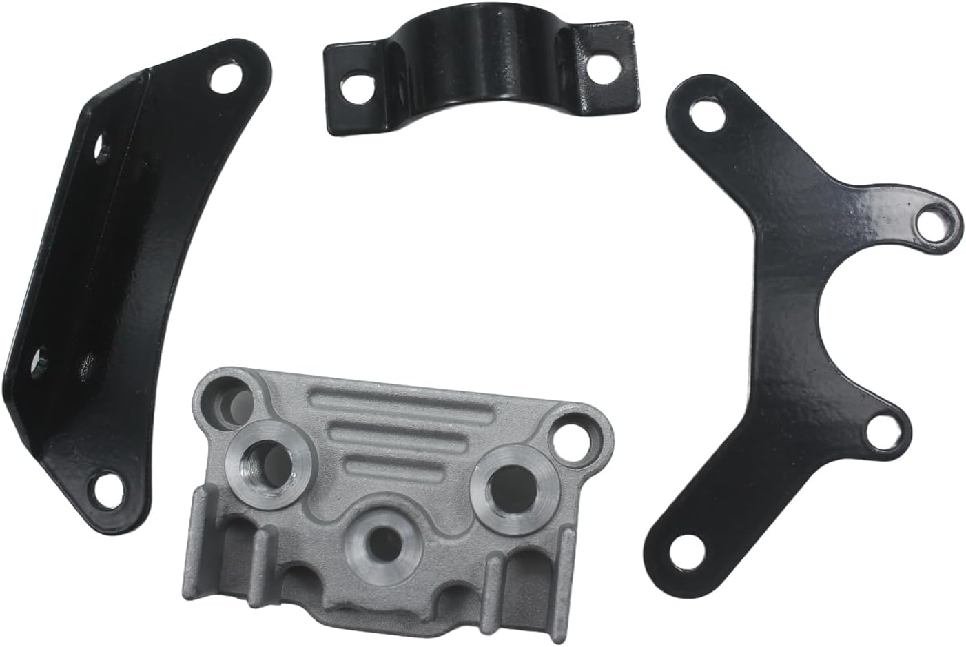 Motorcycle Accessories Oil Cooler Radiator Water Cooling Cooler Extend Engine Service Life For 50cc 70cc 90cc 110cc 125cc ATV Pit Trail Dirt Bike Motorcycle (Black)