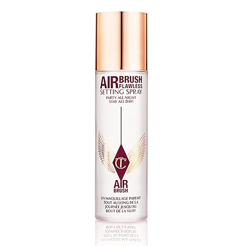 Charlotte Tilbury Airbrush Flawless Setting Spray - Gift Set Essential - Ultra-Fine Mist to Prime & Set Makeup - Perfect for Pairing with Other