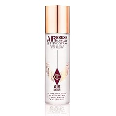 Charlotte Tilbury Airbrush Flawless Setting Spray - Gift Set Essential - Ultra-Fine Mist to Prime Set Makeup -