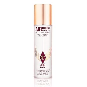 Charlotte Tilbury Airbrush Flawless Setting Spray - Gift Set Essential - Ultra-Fine Mist to Prime Set Makeup -