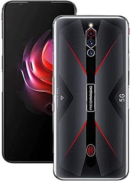 For Nubia RedMagic 5S Case Nubia RedMagic 5G Soft Case ELMK Crystal Clear Transparent TPU Material Protective Cover Compatible with ZTE nubia Red Magic 5S / Red Magic 5G