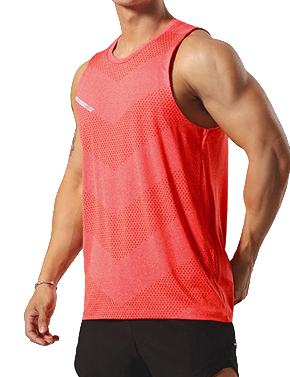 Hombre Atlético Entrenamiento Camisetas sin Mangas Sin Mangas Musculación Camisetas para Correr Entrenamiento Secado rápido Gimnasio Ropa Deportiva