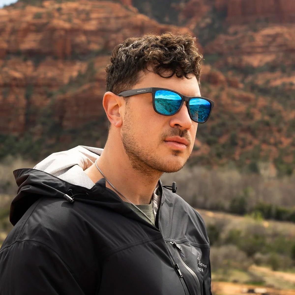 Shady Rays Cascade | Lightweight Frame with Rubberized Nosepads and Polarized Lens