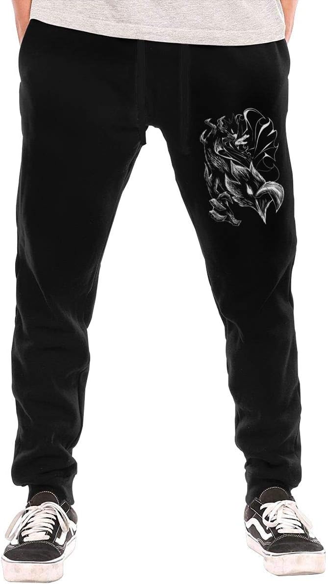 Jotaro Anime My Hero Academia Fumikage Tokoyami Dark Shadow Sweatpants Bottom Long Pant with Pocket for Men