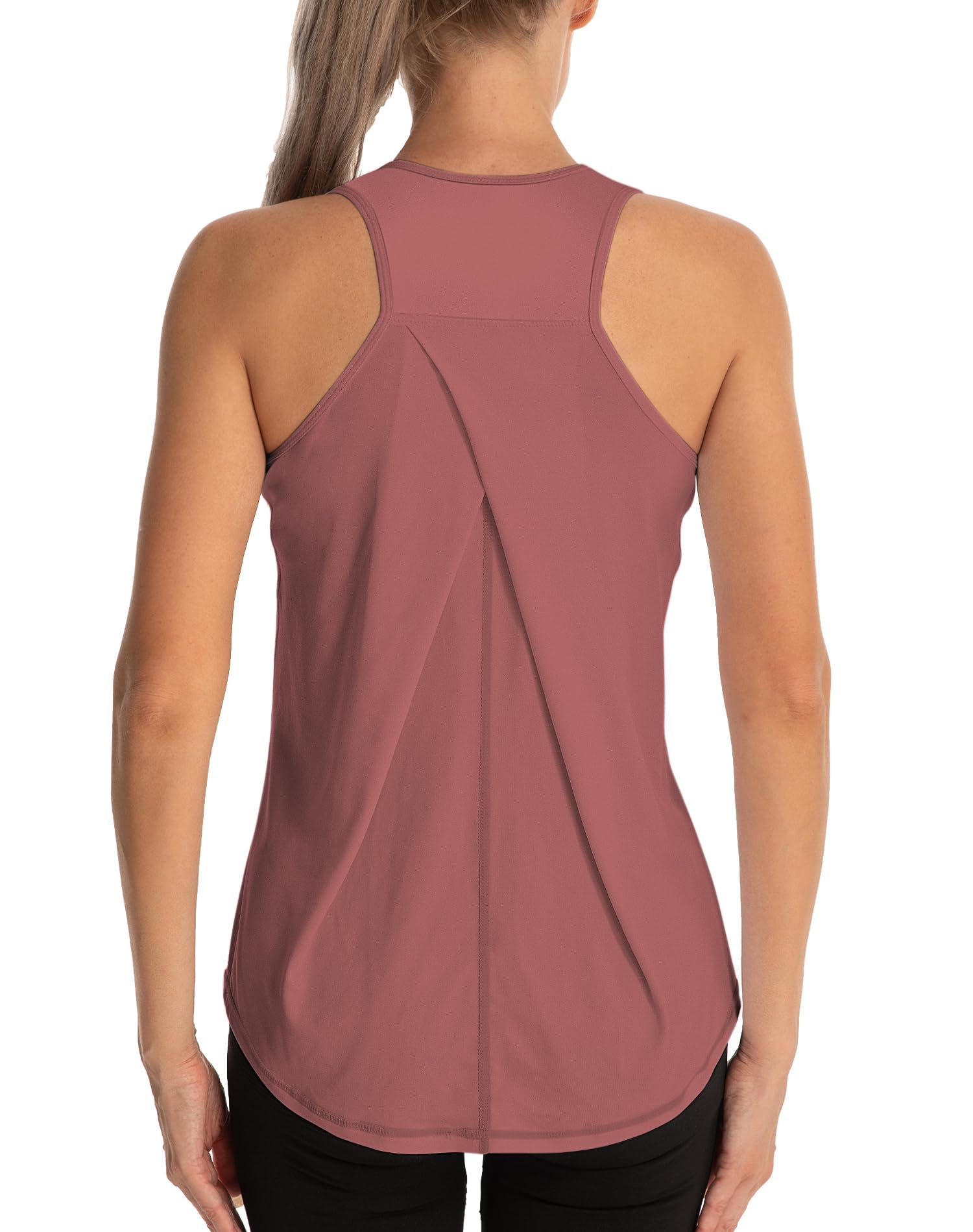 Gym Tops para Mujer Camisetas sin Mangas Yoga Fitness Camisetas Racerback Sports Top Mujer — view 14