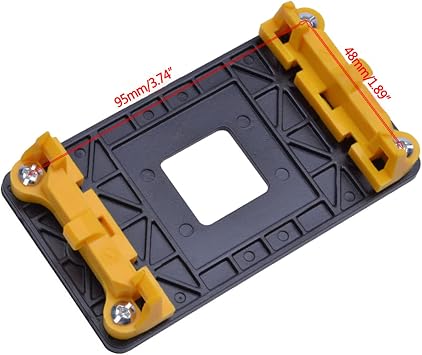 Radiator Base Brackets Heatsink Back Plate For AM2+ AM3 940 AM3+ FM1 FM2 Motherboards Fan Brackets
