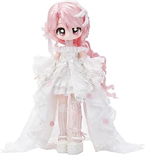 TheWave『小さな鍵』設定集シリーズ BJD ドール ブラインドドール 1/12スケール 17cm 衣装付き アニメ人形 PVC&ABS製 少女向けギフト MJD 可動関節 15歳以上 コレクタブルフィギュア 誕生日 バレンタインプレゼント【公式正規品】(2個入り)