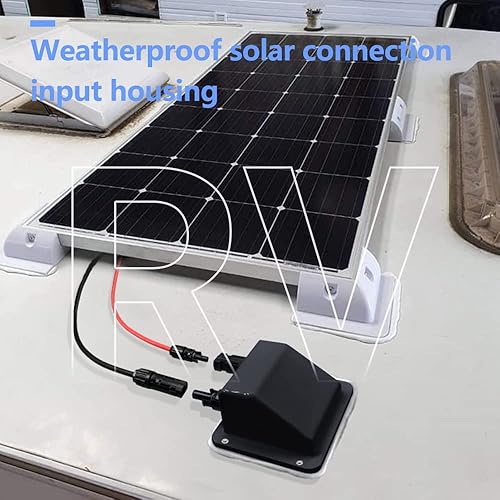 Miniatura 7 de Prensaestopas de entrada de cable solar, resistencia UV IP68 carcasa de entrada de cable doble para proyecto solar en caravana, barco, cámper,