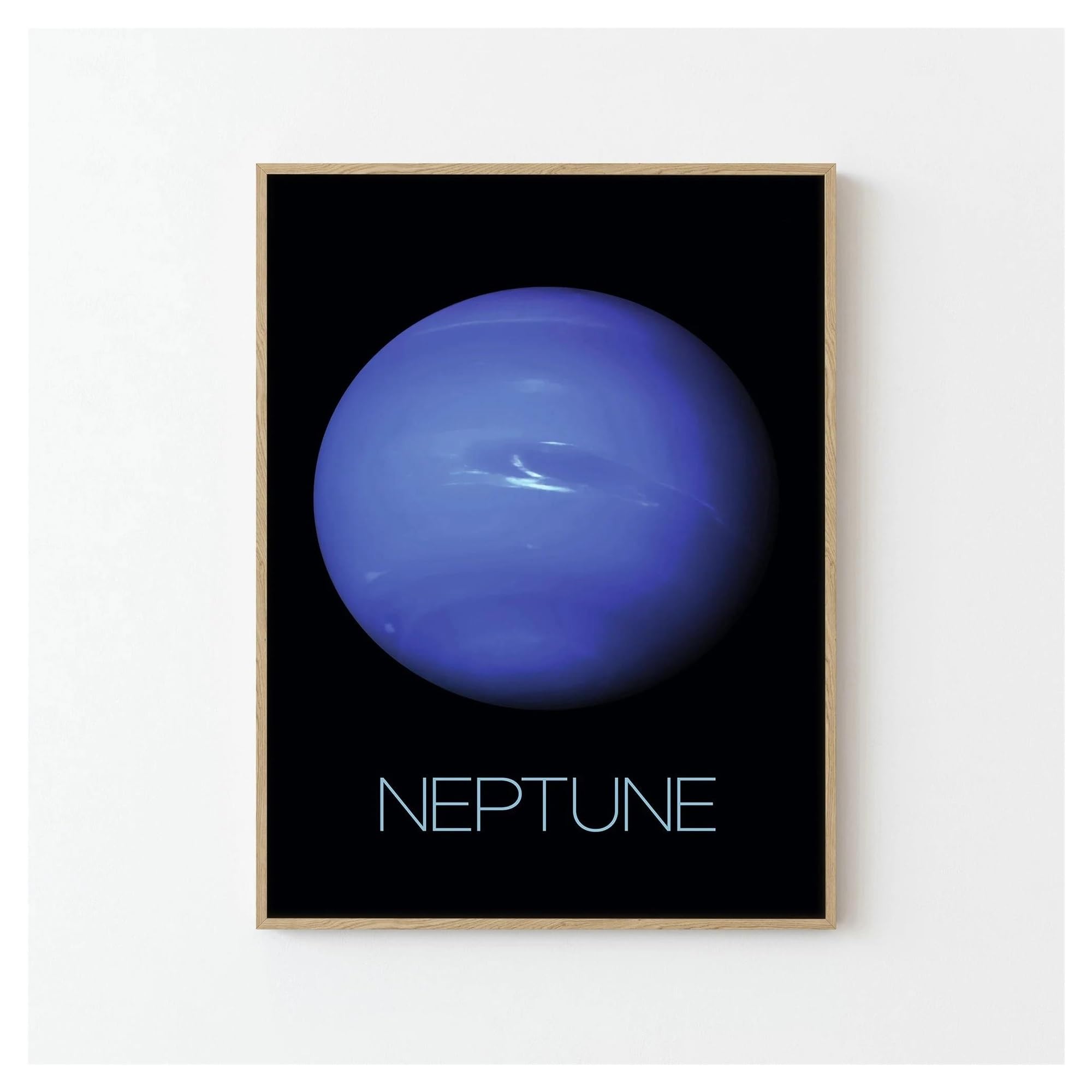 Póster de viaje espacial de 30x40 cm y cuadros decorativos de planetas para pared