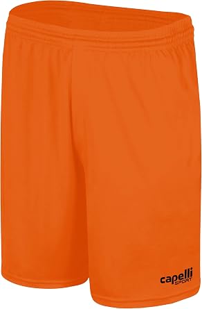 Capelli Sport Mens Athletic Shorts, Adult Training Team Sports Apparel for Soccer, Football, Baseball, and Softball