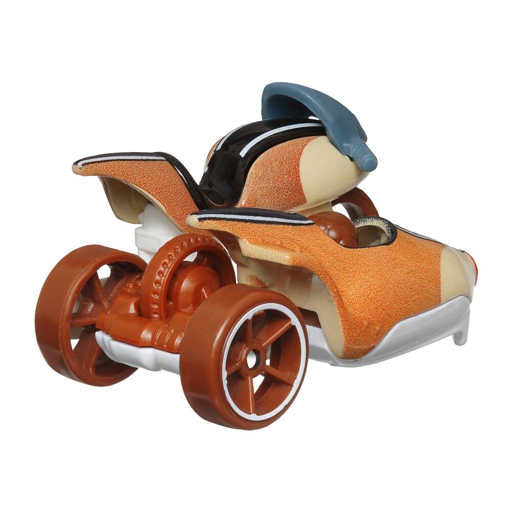 Hot Wheels Disney - Coche de 100 personajes, Chip 'n Dale, coleccionable, a partir de 3 años, HNP68