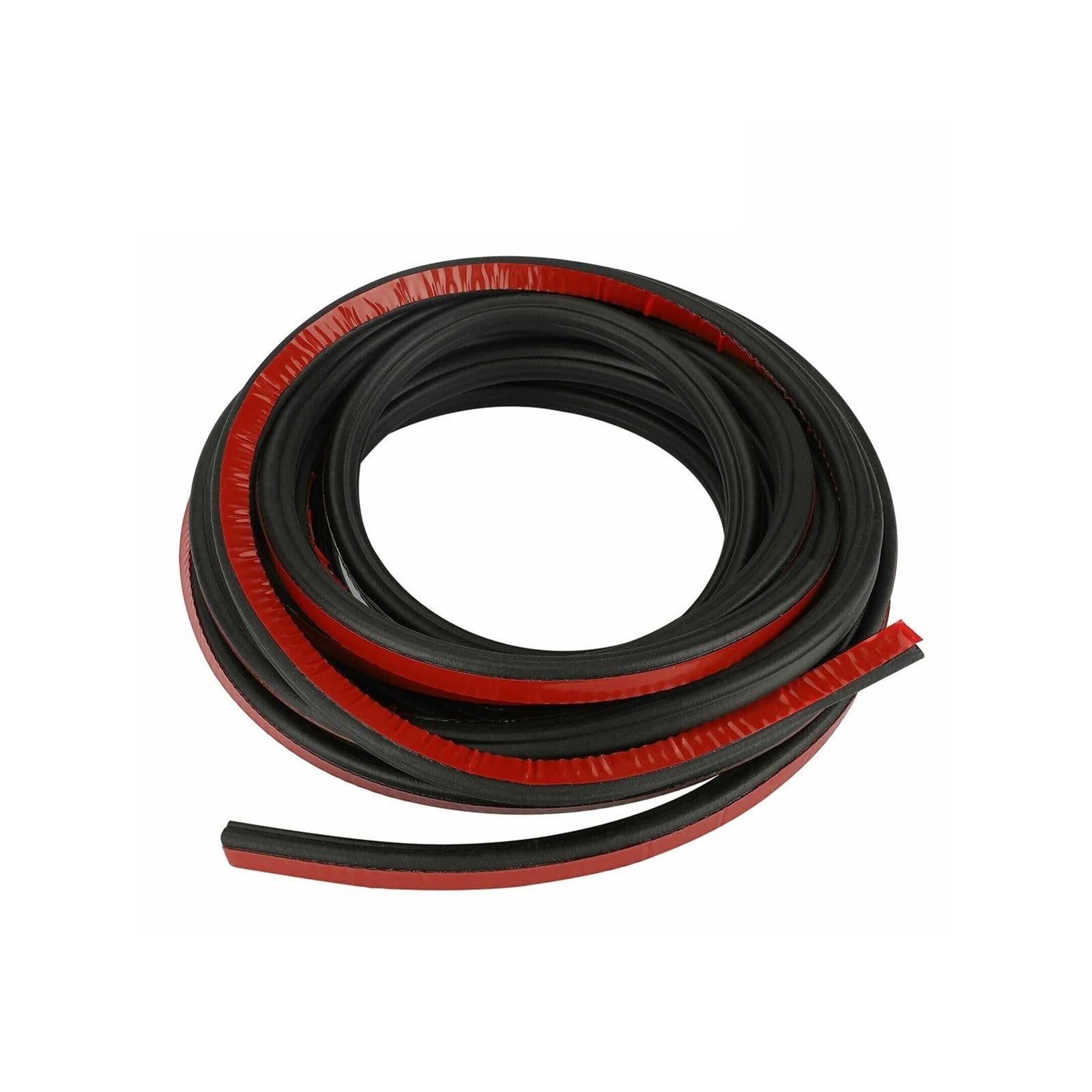 Sifusm One Color Rubber Seal 5Meters Accessories Car Door Seal Strips Sticker B Shape Weatherstrip Rubber Seals Sound Insulation Sealing Automobiles Interior Strip