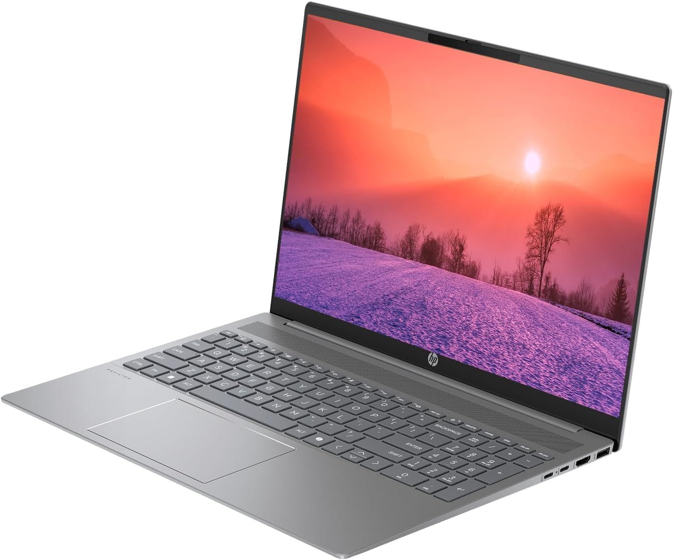 HP Pavilion Lightweight 16" 2K Laptop, Ryzen 5 8540U Processor Up to 4.89GHz, 8GB LPDDR5, 512GB SSD, Backlit Keyboard, Windows 11 Home OS, Star Gray, Renewed