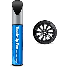 Matte Black Wheel Rims Touch Up Paint for Tesla Model Y 20 Induction Wheels - OEM Touch Up Paint for Tesla Curb Rash Repair Matte Blackfits Model Y 20