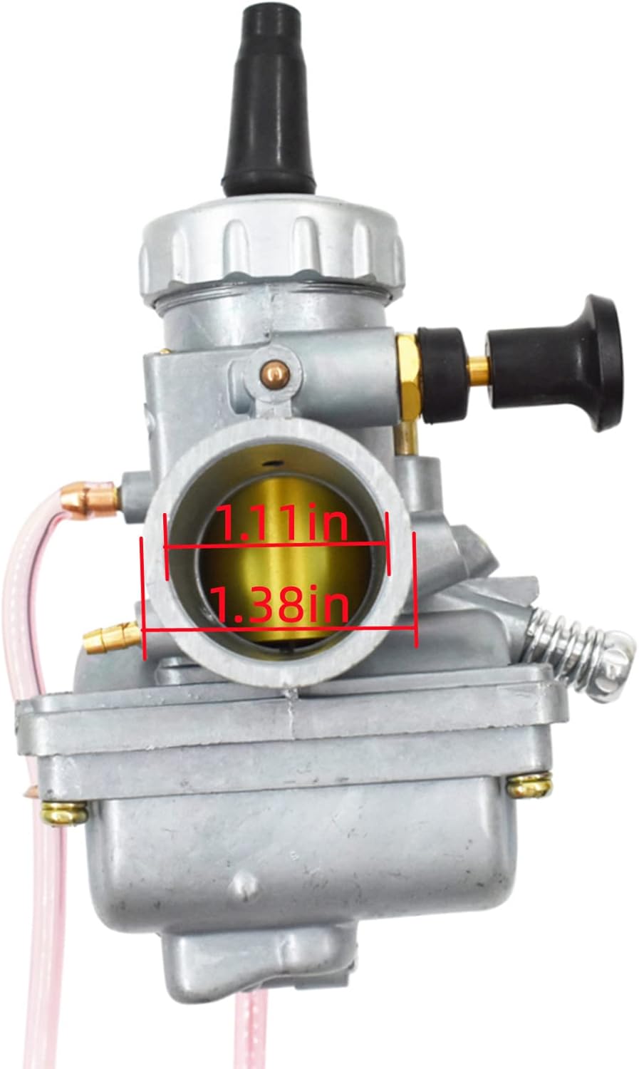 GXYWADY Motorcycle Carburetor VM24mm Carb Replacement for Yamaha DT100 DT125 DT175 RT100 RT180 TTR125 TTR125E TTR125L TTR125LE