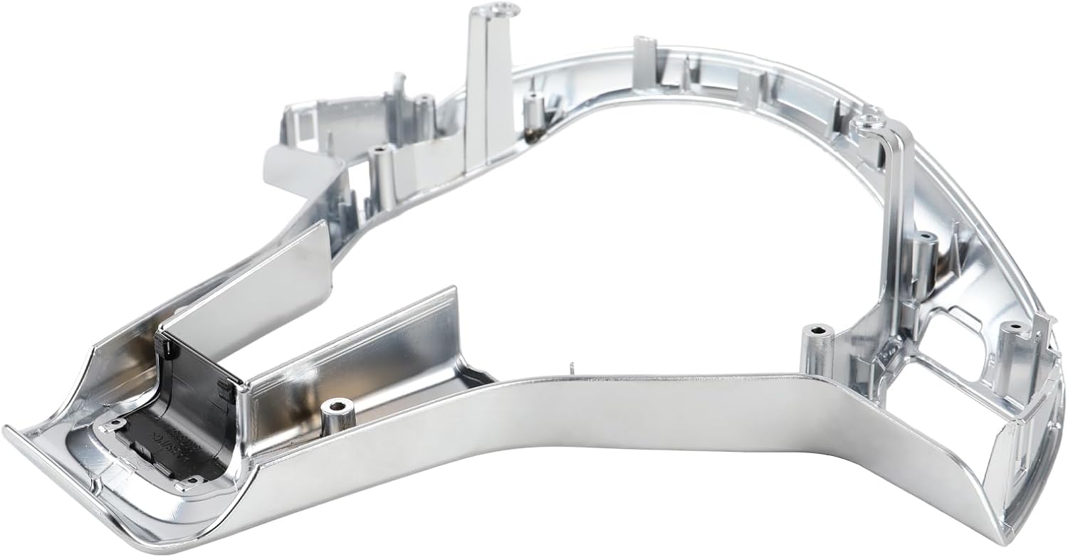 MOTOALL Steering Wheel Trim Cover AMG Style Silver 0994640013 for Mercedes W204 W212 C E CLA 12-14