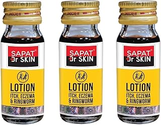 Sapat Lotion | Skin Care Lotion for Itch, Eczema &amp; Ringworm Relief | 12ml (Pack of 3)