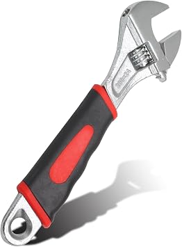 8 Inch Adjustable Wrench Cr-V Steel