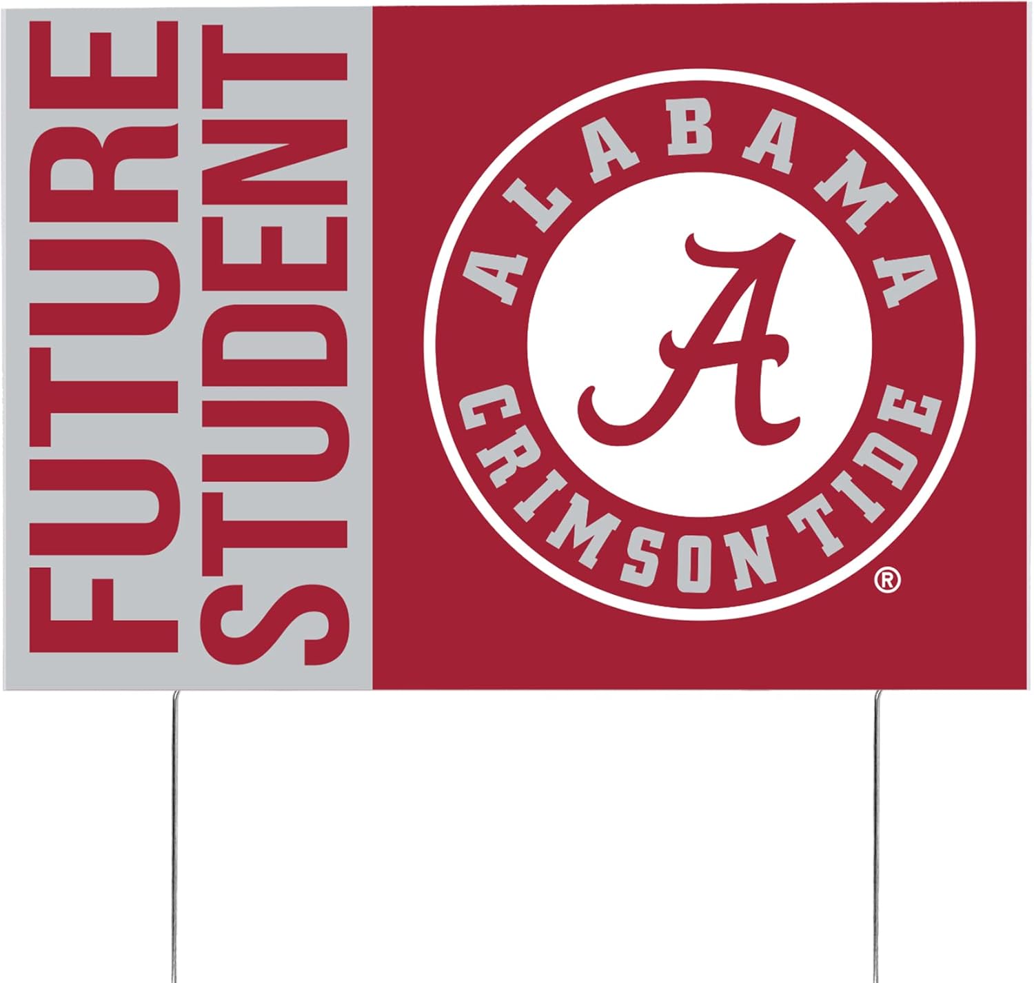 Desert Cactus University of Alabama Crimson Tide 12x18" New Student Celebration Yard Sign Outdoor Lawn Display with Stakes (Grad Sign 4)