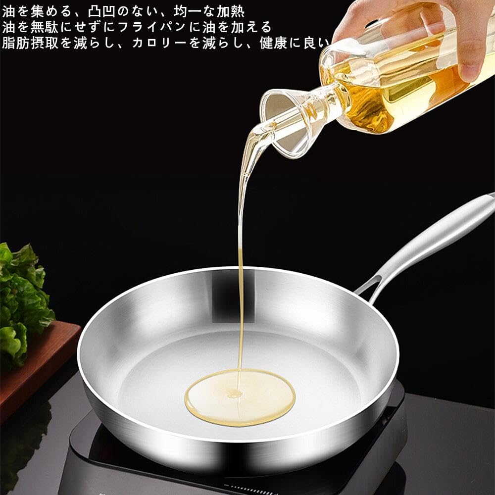 Amazon.co.jp: RonZini 鍋 炒め物鍋 中華鍋 316 ステンレス 炒め鍋