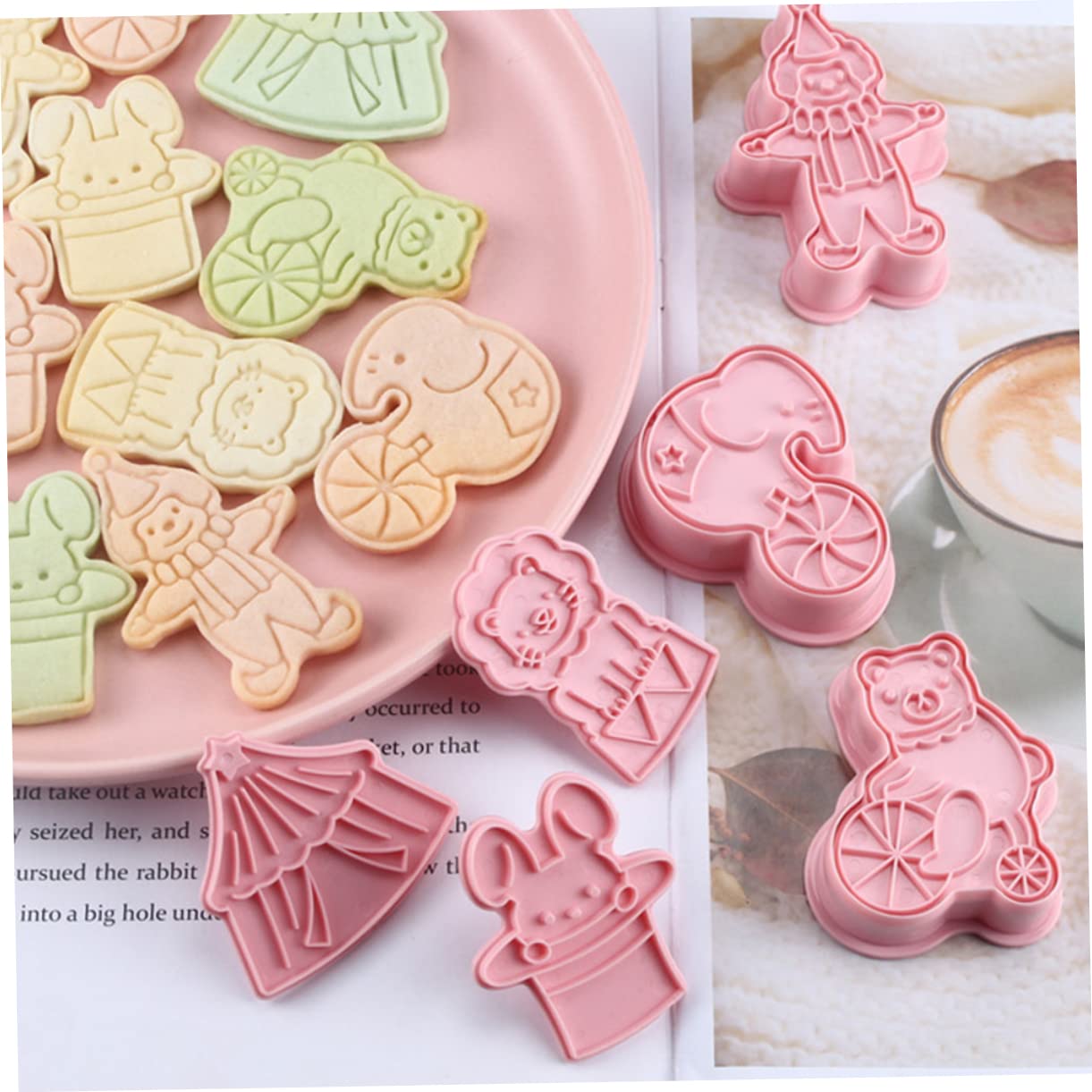 MAGICLULU 30pièces Emporte Thème Moules à Biscuits Pour Décoration De Gâteaux Et Pâtisserie Accessoires De Cuisine Pour Adultes