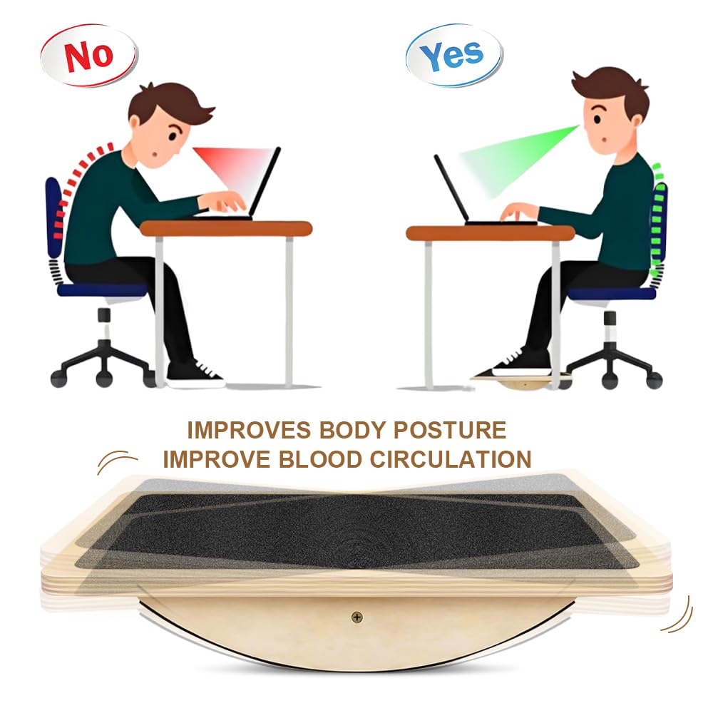 Balance Board Adulti, HOVCEH Tavoletta Propriocettiva