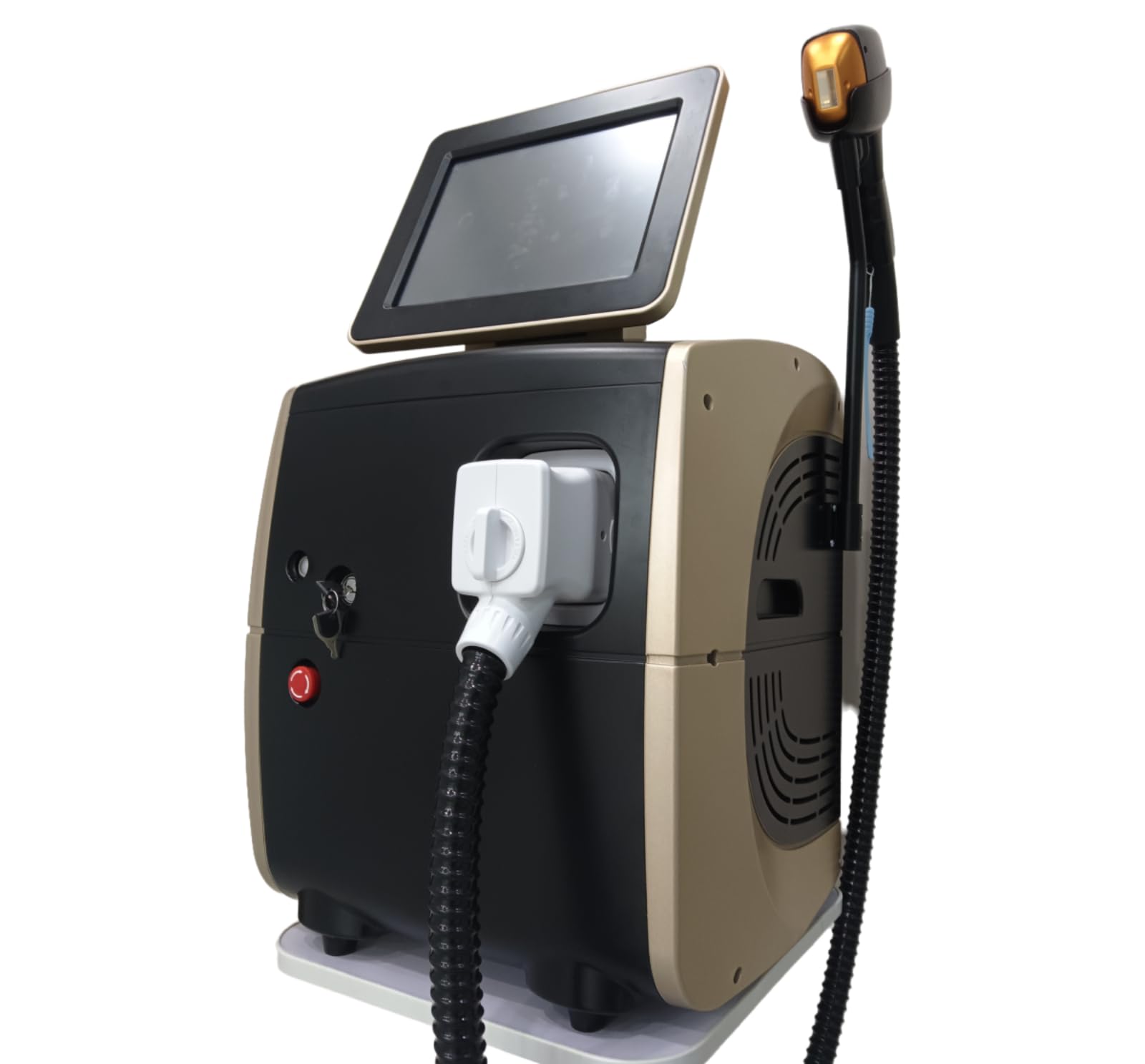 Dispositivo professionale per la depilazione laser permanente e indolore | Apparecchio altamente efficace per la depilazione di viso e corpo Adatto a tutti i tipi di pelle