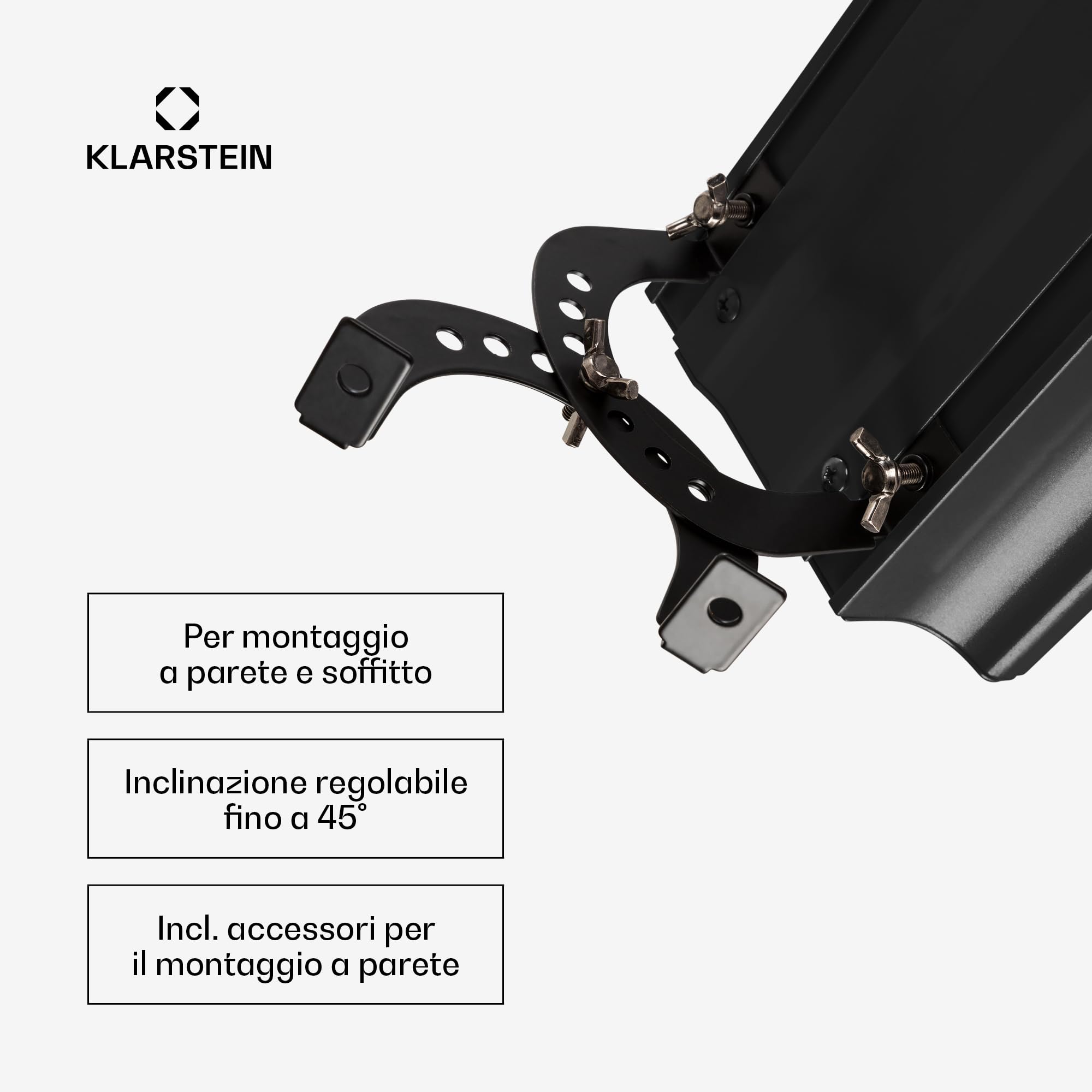 Blumfeldt Stufa Elettrica Basso Consumo con Display LED, Colonnina Elettrica da Giardino 3000W, Termosifone Elettrico, Pannello Radiante Infrarossi con Telecomando, IP44, No CO2