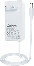 OULARA LED Strip EU Plug DC24V 2A 48W Power Supply for LED Strips, Power Adapter AC100-240 LED Driver, White Power Supply