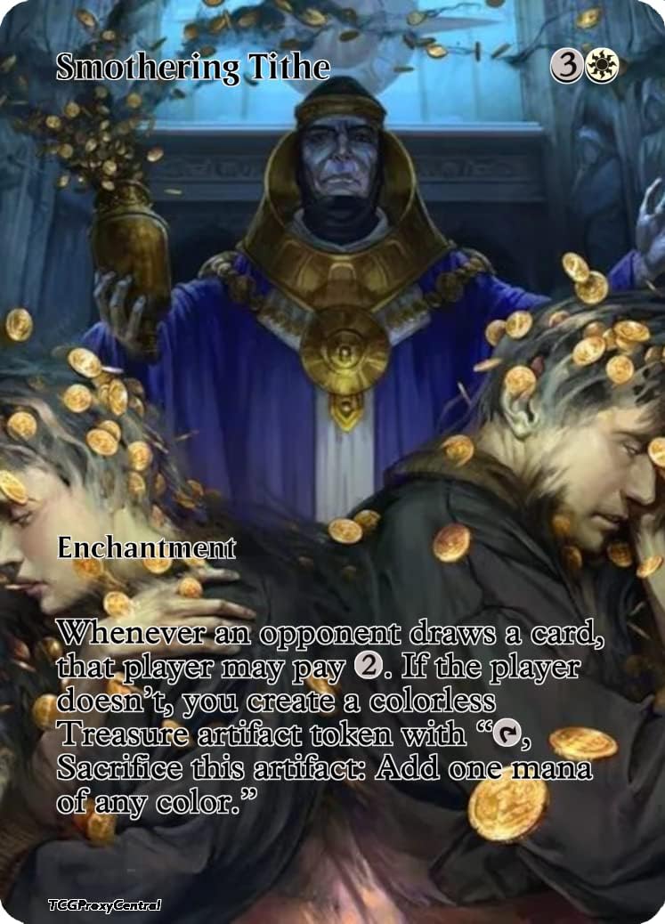 4x | Smothering Tithe | Full Art | Foil or Non-Foil (Foil)