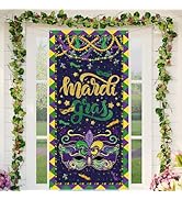 Mardi Gras Decorations New Orleans Brazi Carnival Door Cover Fat Tuesday Mardi Gras Decorations a...