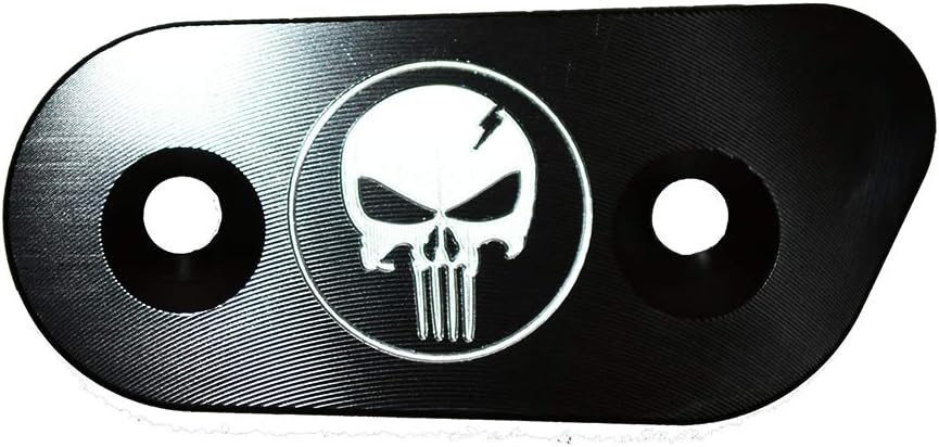 Skull Chain Inspection Cover Guard Compatible with/Replacement for Harley Sportster Iron 883 XL 1200 883 48 72 Roadster Nightster Forty-Eight