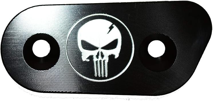 Skull Chain Inspection Cover Guard Compatible with/Replacement for Harley Sportster Iron 883 XL 1200 883 48 72 Roadster Nightster Forty-Eight
