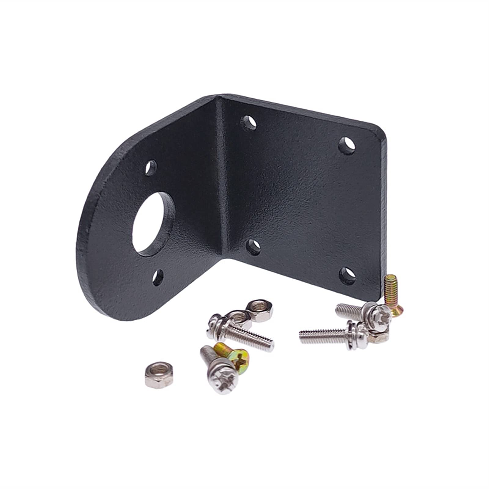 Motor EléCtrico Engranajes, Motor tubular con soporte de montaje 1 2V 24V DC Soporte del motor(3000rpm,12V)