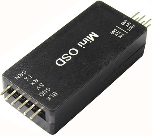 Miniatura 4 de Share Goo Mini OSD módulo en pantalla de grabación de vídeo para RC APM APM2.8 Pixhawk PX4 vuelo controlador aviones con correa de batería